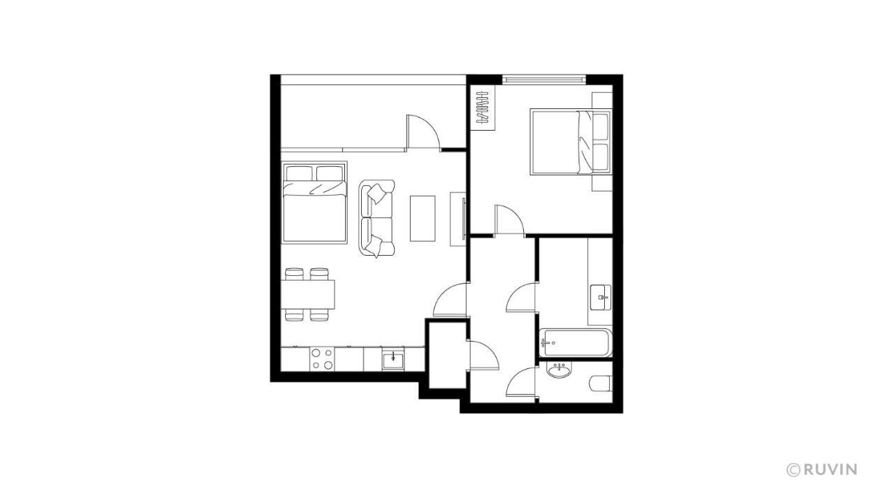 Appartamento High Rise, Netflix, 2 Min To Main Station Vienna Esterno foto